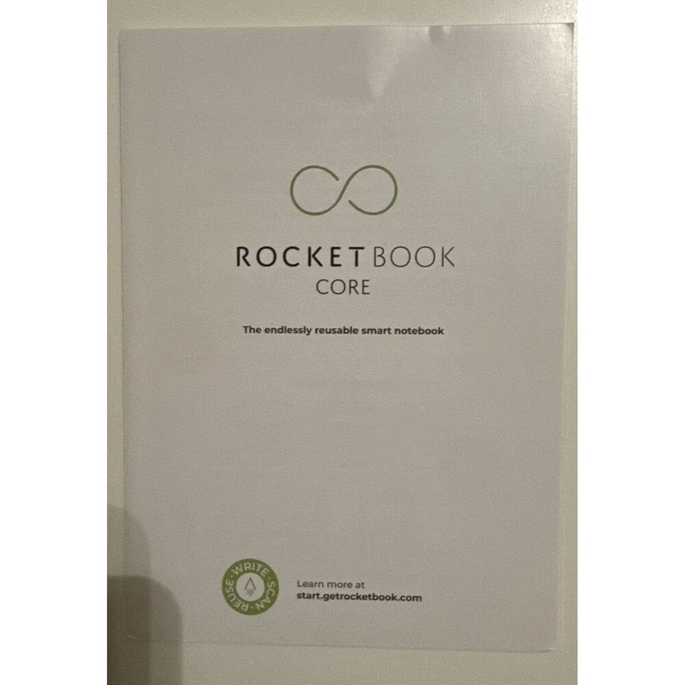 Rocketbook Core Reusable Smart Notebook 8.5